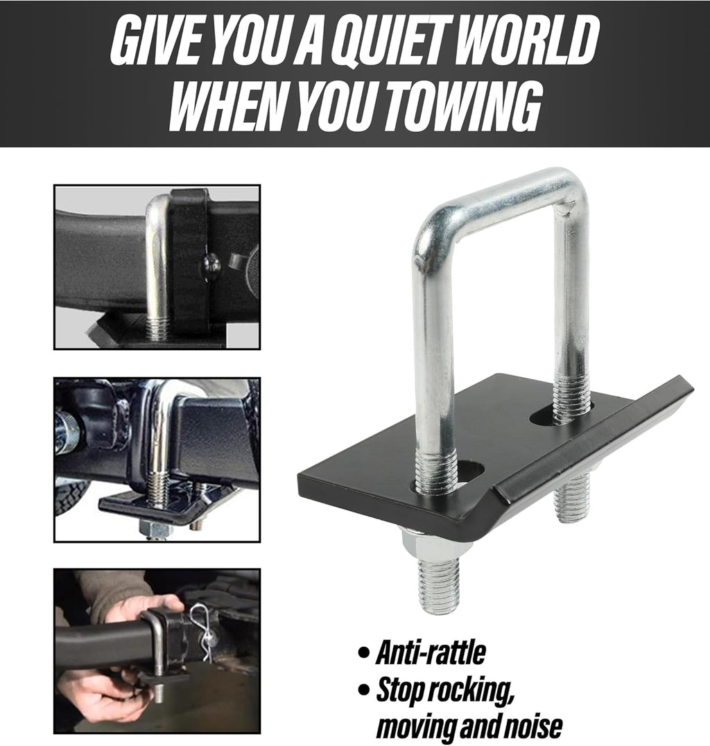 Heavy Duty Anti-Rattle Trailer Hitch Stabilizer for 1.25" and 2" Hitch D1188