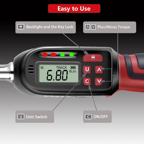 1/2-Inch Drive Digital Torque Wrench C9714