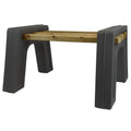 Graphite Bench Ends Without Backrest W42868