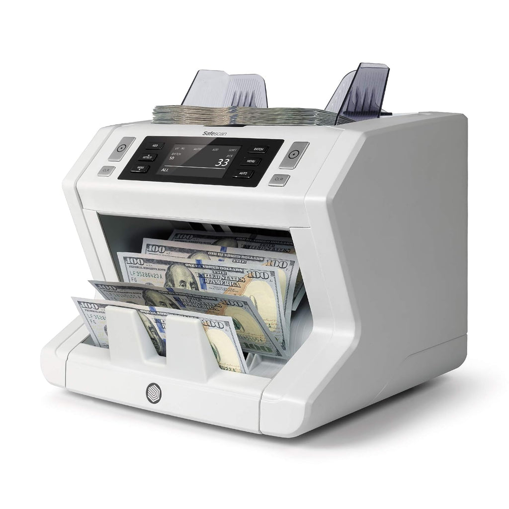 UV/MG Bill Counter with Size Counterfeit Detection D7968