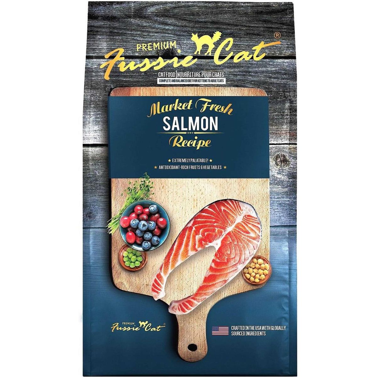 Dry Cat Food Market Fresh Salmon P76100