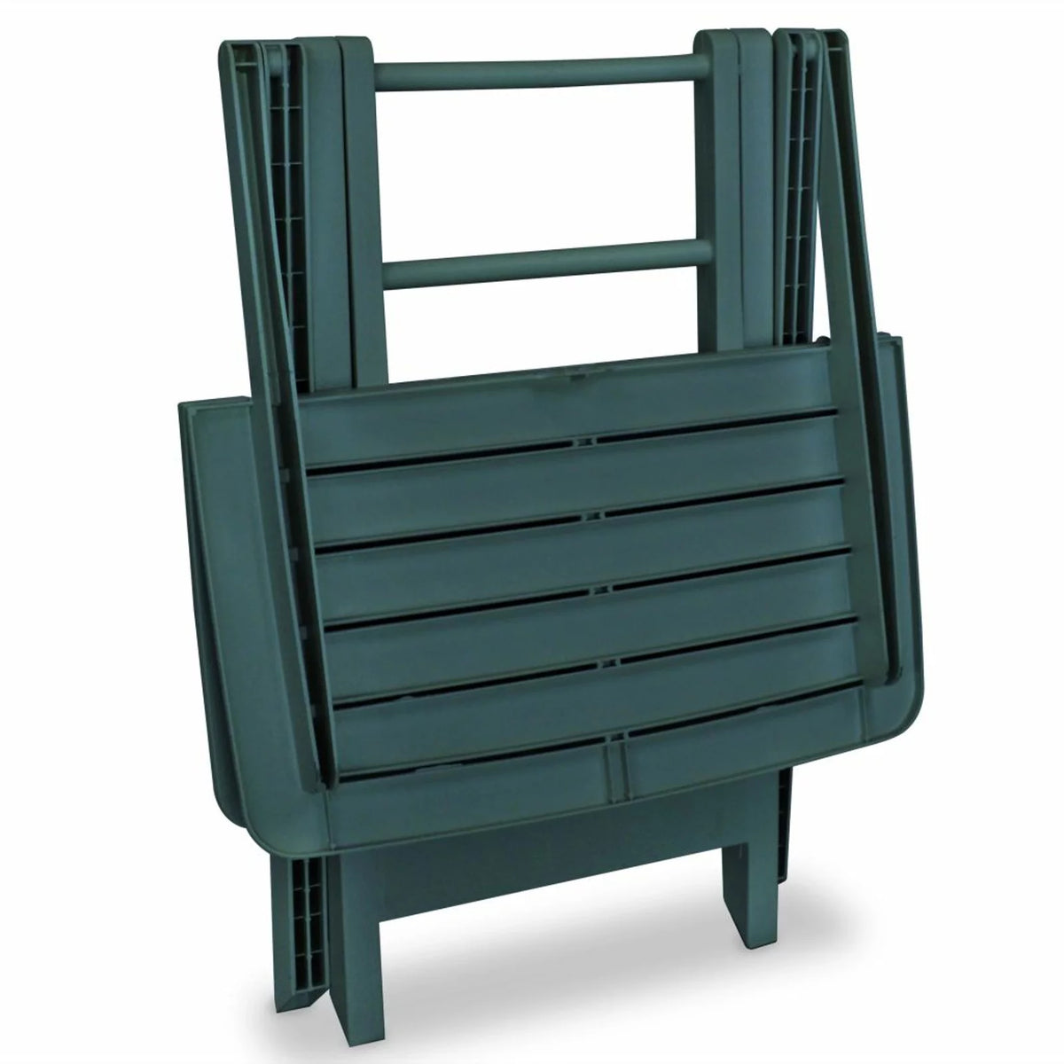 3 Piece Green Plastic Folding Bistro Set H713611