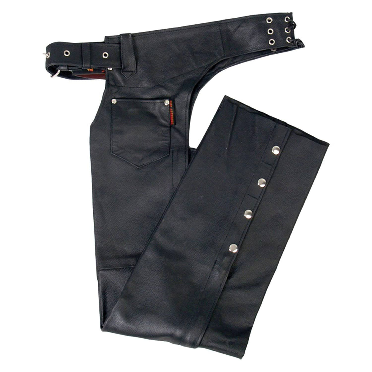 Fully Lined Unisex Leather Chaps P109024
