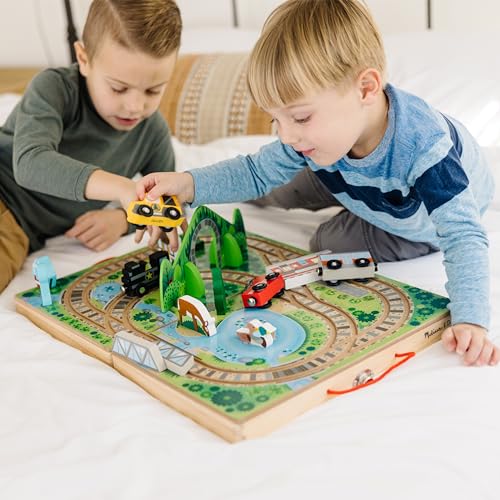 Wooden Train Tabletop Playset B85716