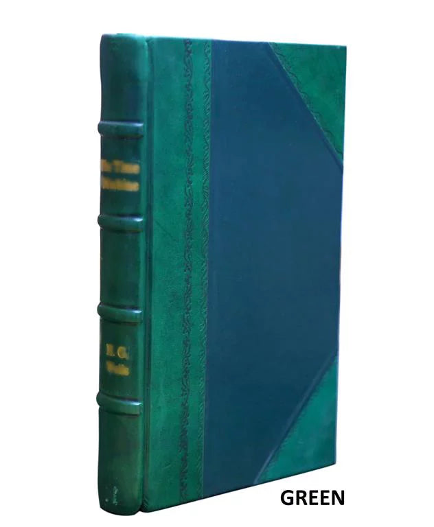 1891 Leather Bound Book A47217