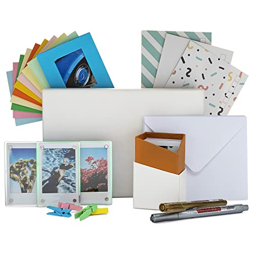 Instant Camera with Square Film Twin Pack and Accessory Kit Y39538