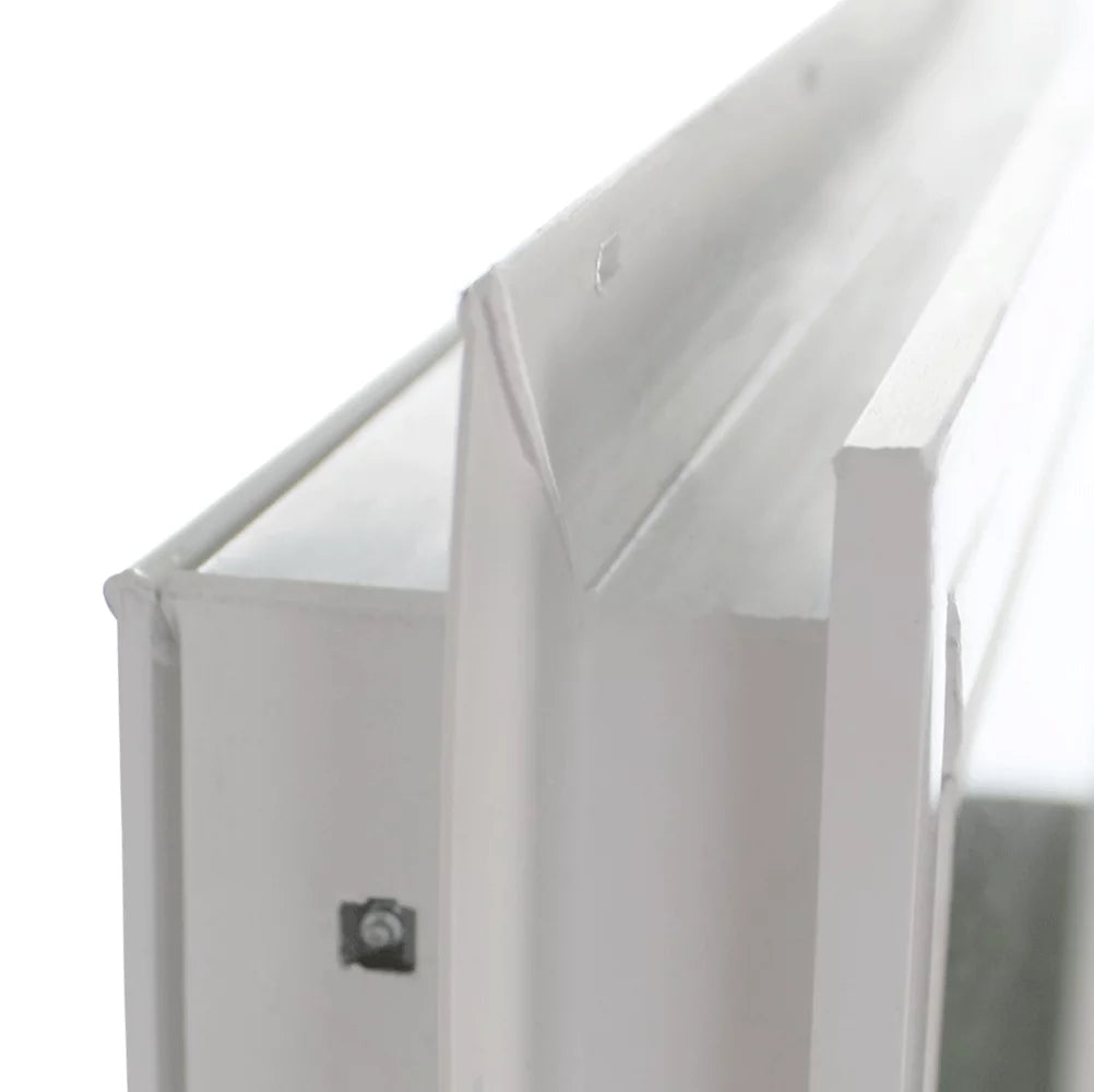 24" x 10" Vinyl Non-Opening Double Pane Transom Window with Low-E Glass M183535