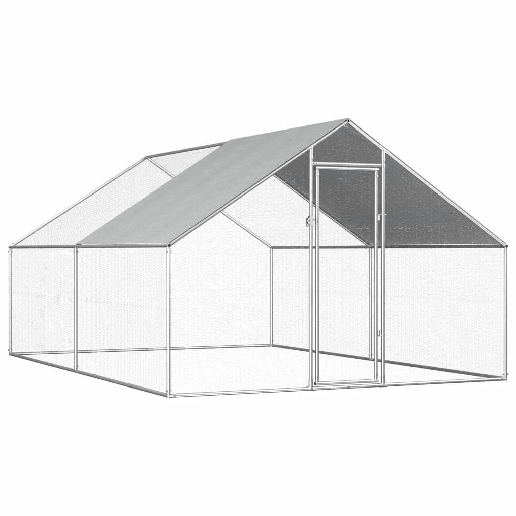 Galvanized Steel Outdoor Chicken Cage U347