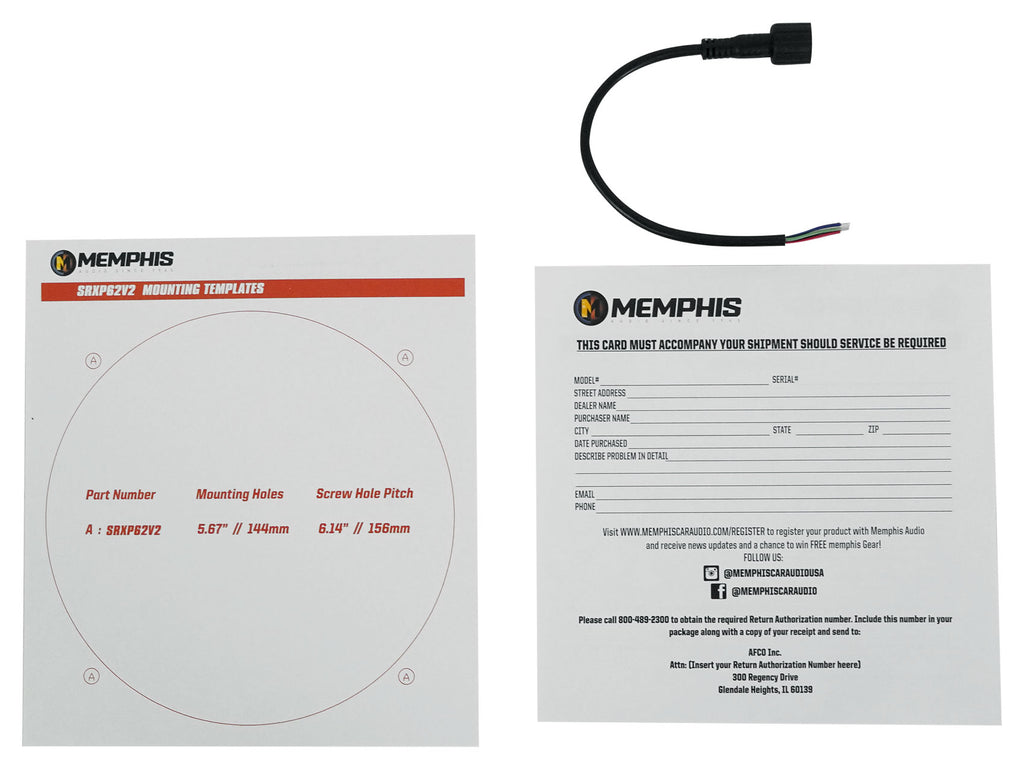 6.5" 250w Midrange Car Speaker O652