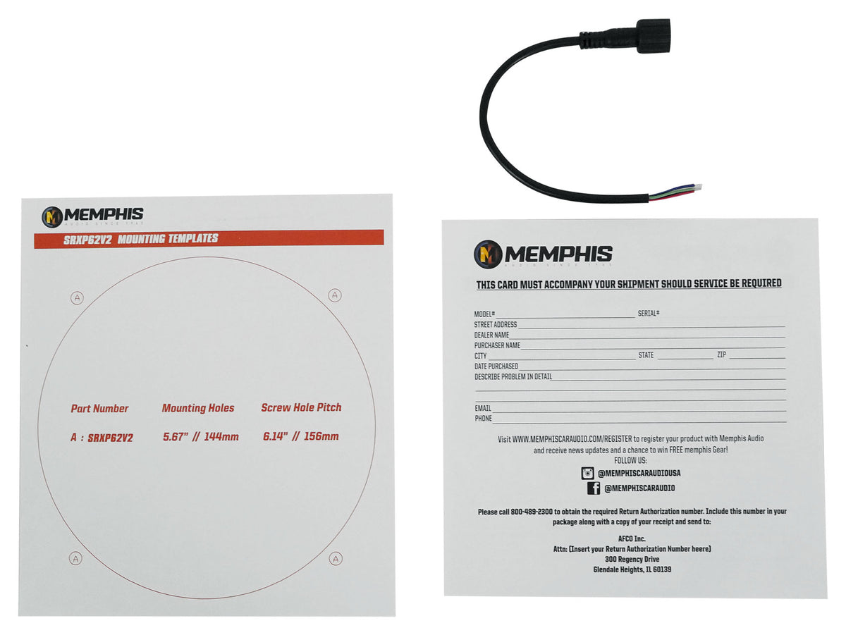 6.5" 250w Midrange Car Speaker O652