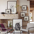 Owl Prints Large W719