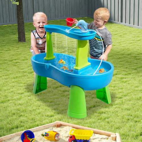 Blue Heavy-Duty 600D Waterproof Anti-UV Dustproof Water Table Cover H579