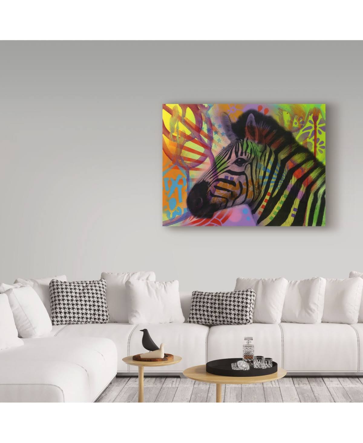 Zebra Canvas Art Q264