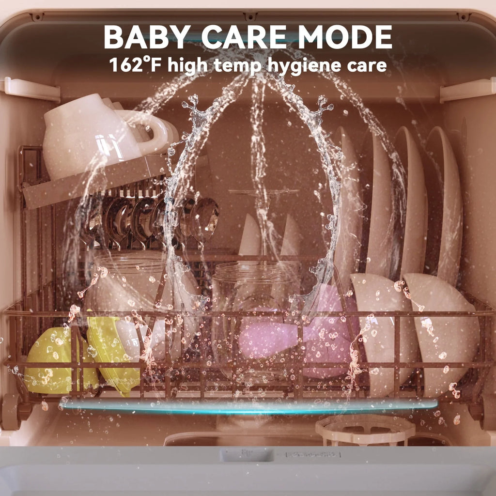 Portable Countertop Dishwasher with 5L Built-in Water Tank U304225