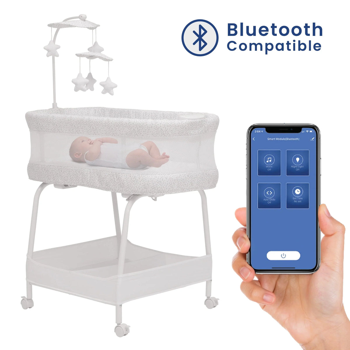 Auto Glide Bassinet with Bluetooth T299083