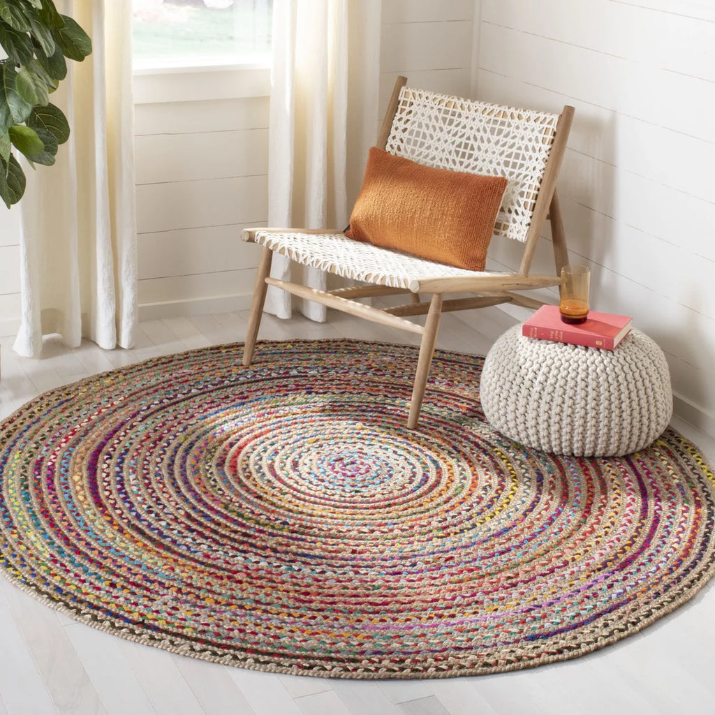 Handwoven Natural Multi Rug G29803