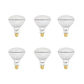 400-Watt Soft White R40 Dimmable Incandescent Flood Light Bulb (6-Pack) K95883