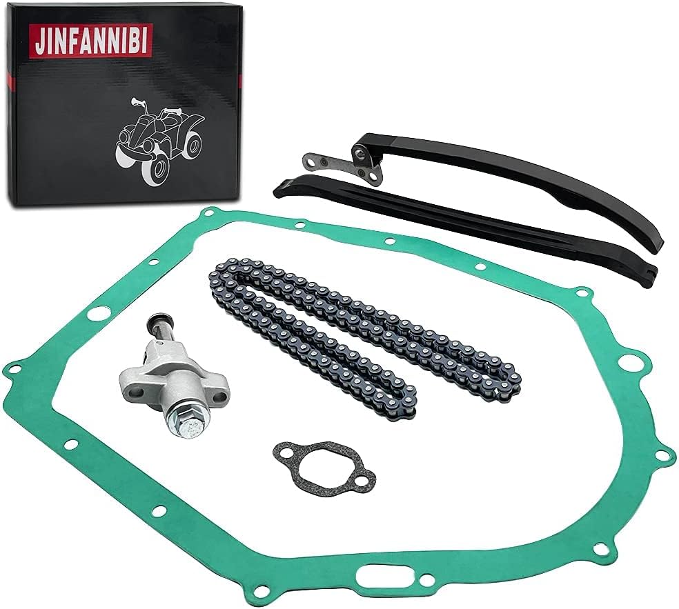Cam Timing Chain Guides Tensioner Cover Gasket for Yamaha Warrior 350 YFM350X Raptor 350 YFM350R Big Bear 350 Moto-4 1987-2013 E2263