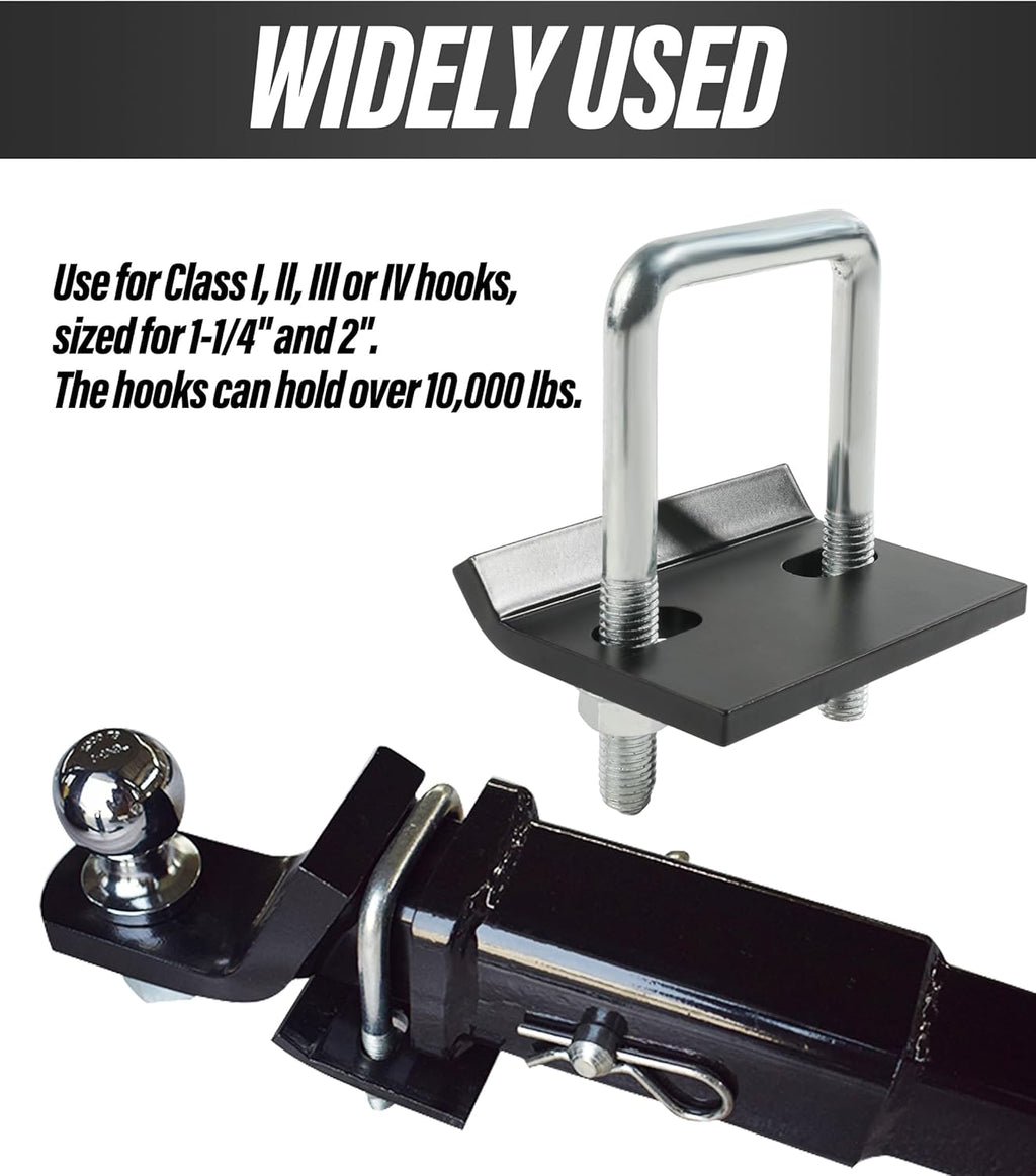 Heavy Duty Anti-Rattle Trailer Hitch Stabilizer for 1.25" and 2" Hitch D1188