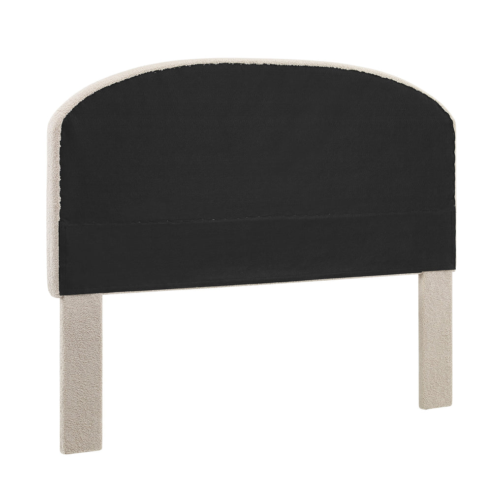 Natural Sherpa Full/Queen Headboard B7252