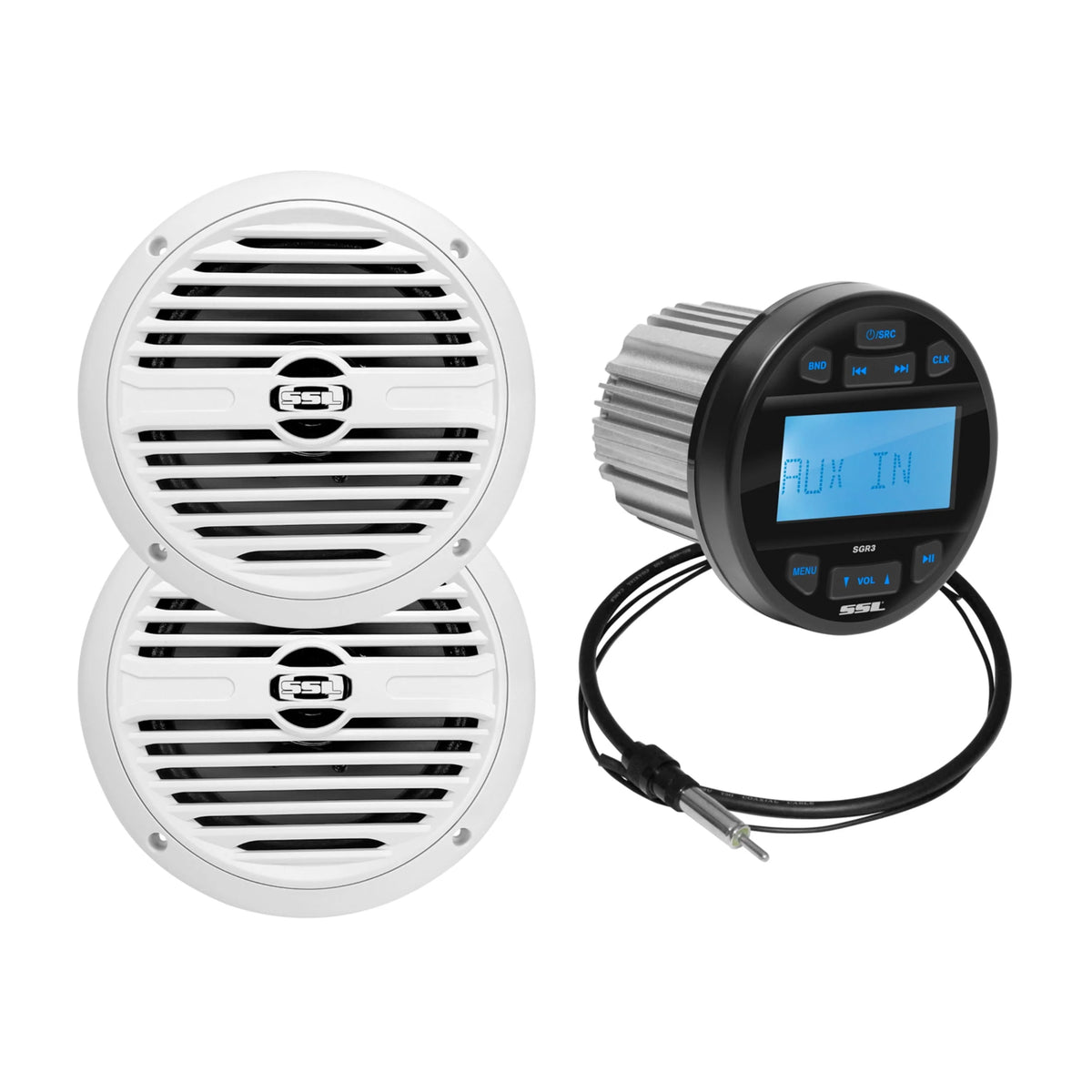 Marine Stereo System Speaker Audio Package R669986