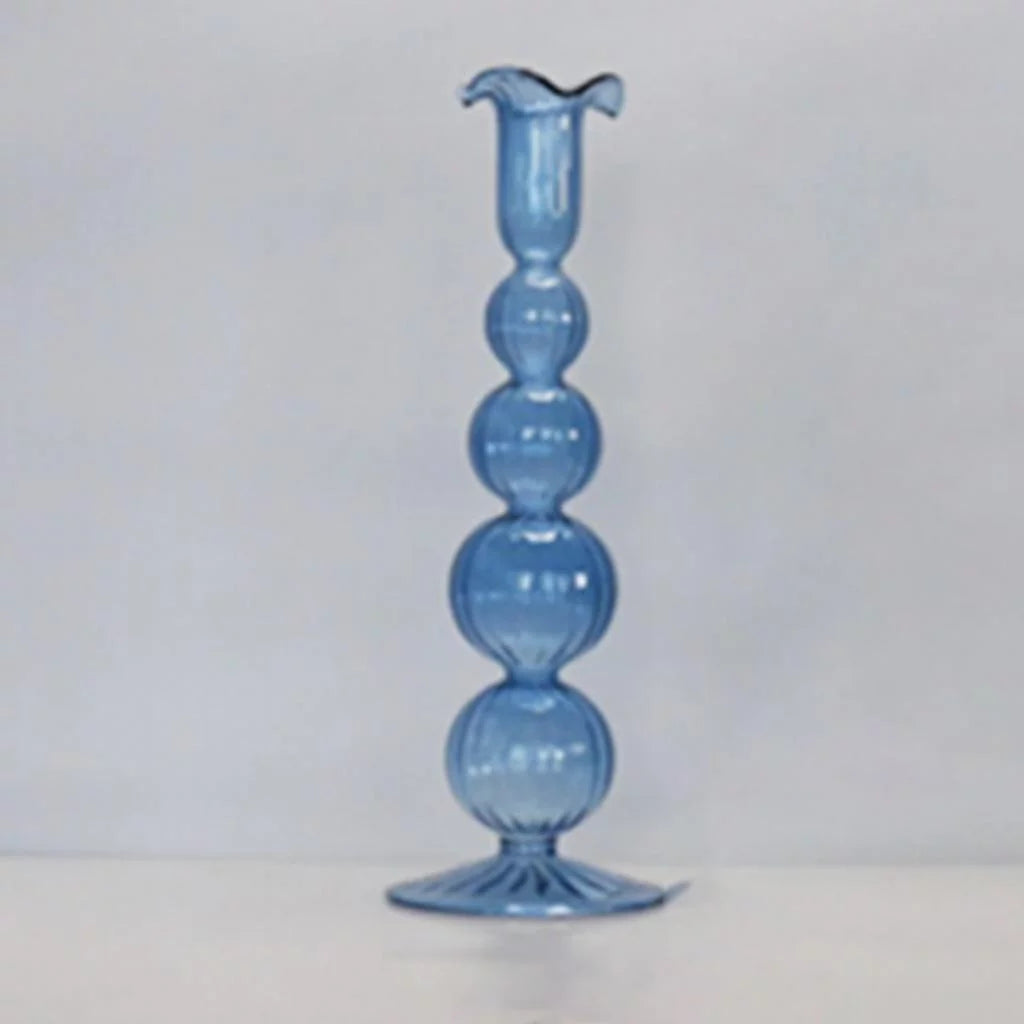 Glass Taper Candle Holder 9x26.5cm R8796