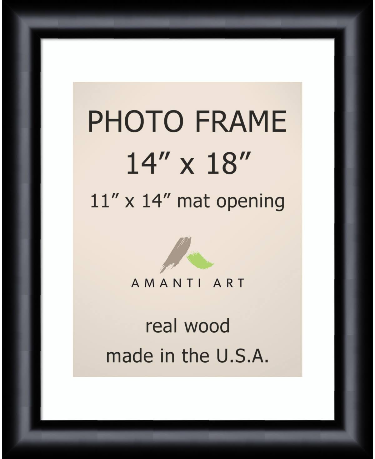 Black Picture Frame C132