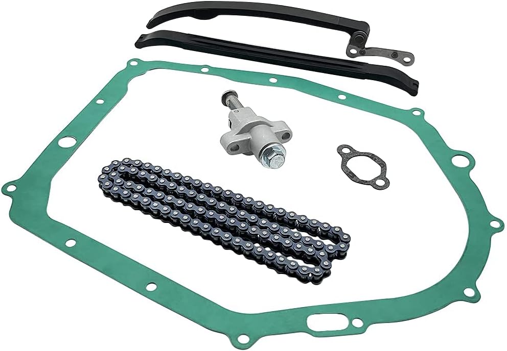 Cam Timing Chain Guides Tensioner Cover Gasket for Yamaha Warrior 350 YFM350X Raptor 350 YFM350R Big Bear 350 Moto-4 1987-2013 E2263