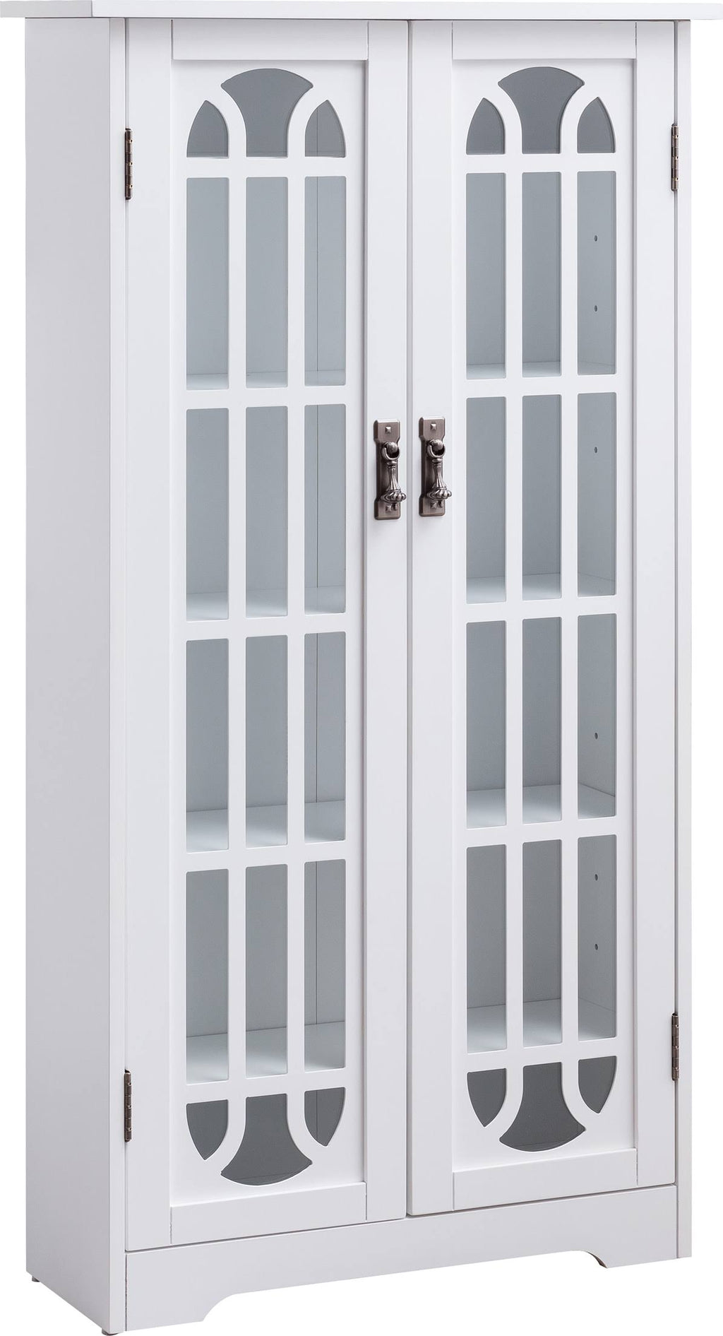 White Display Cabinet with Glass Doors I4769