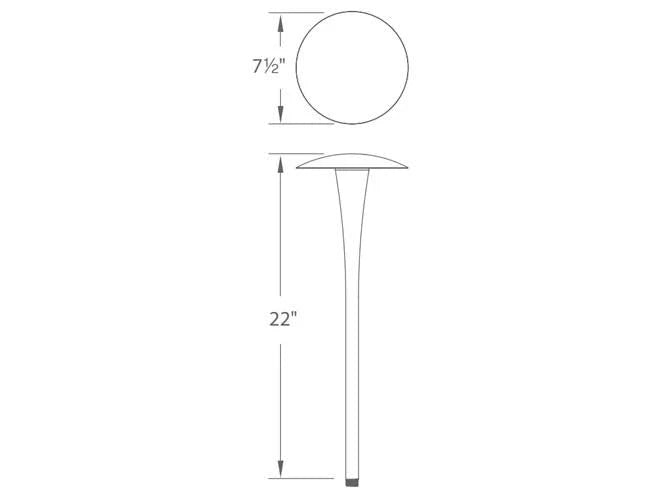 Landscape LED Outdoor Area Light I168883