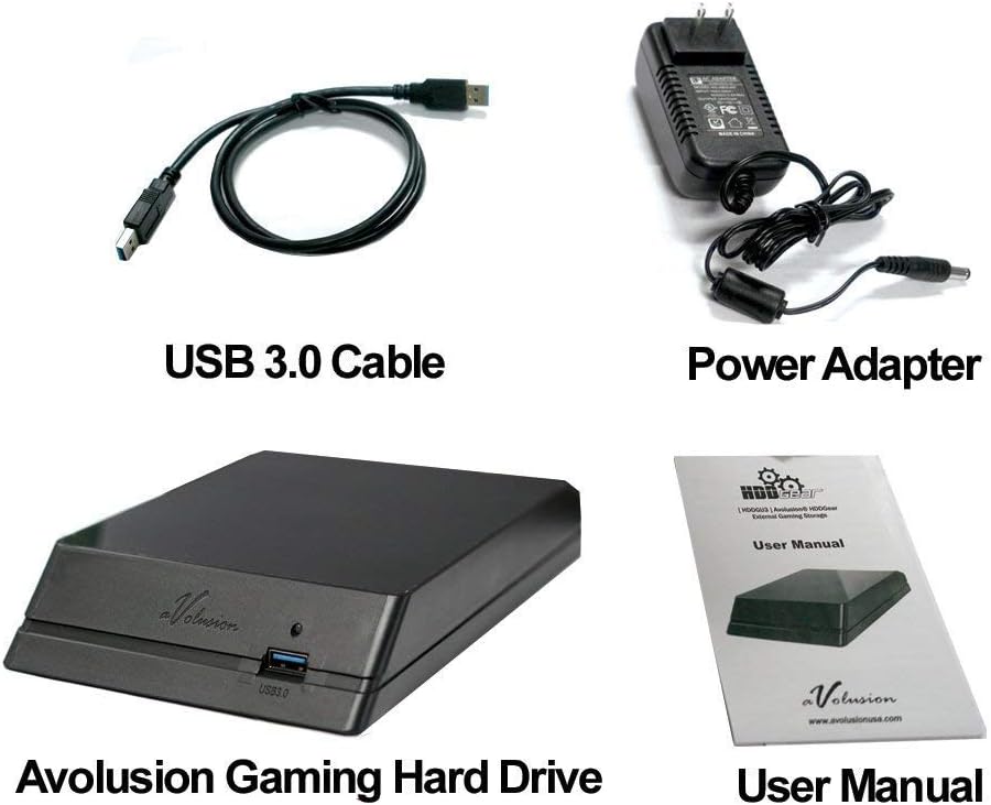 4TB 7200RPM 64MB Cache USB 3.0 External Hard Drive Pack of 2 T3107
