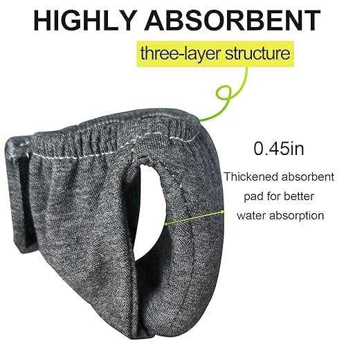 2PCS Small Pet Diapers, Reusable, Washable, with Velcro M23580