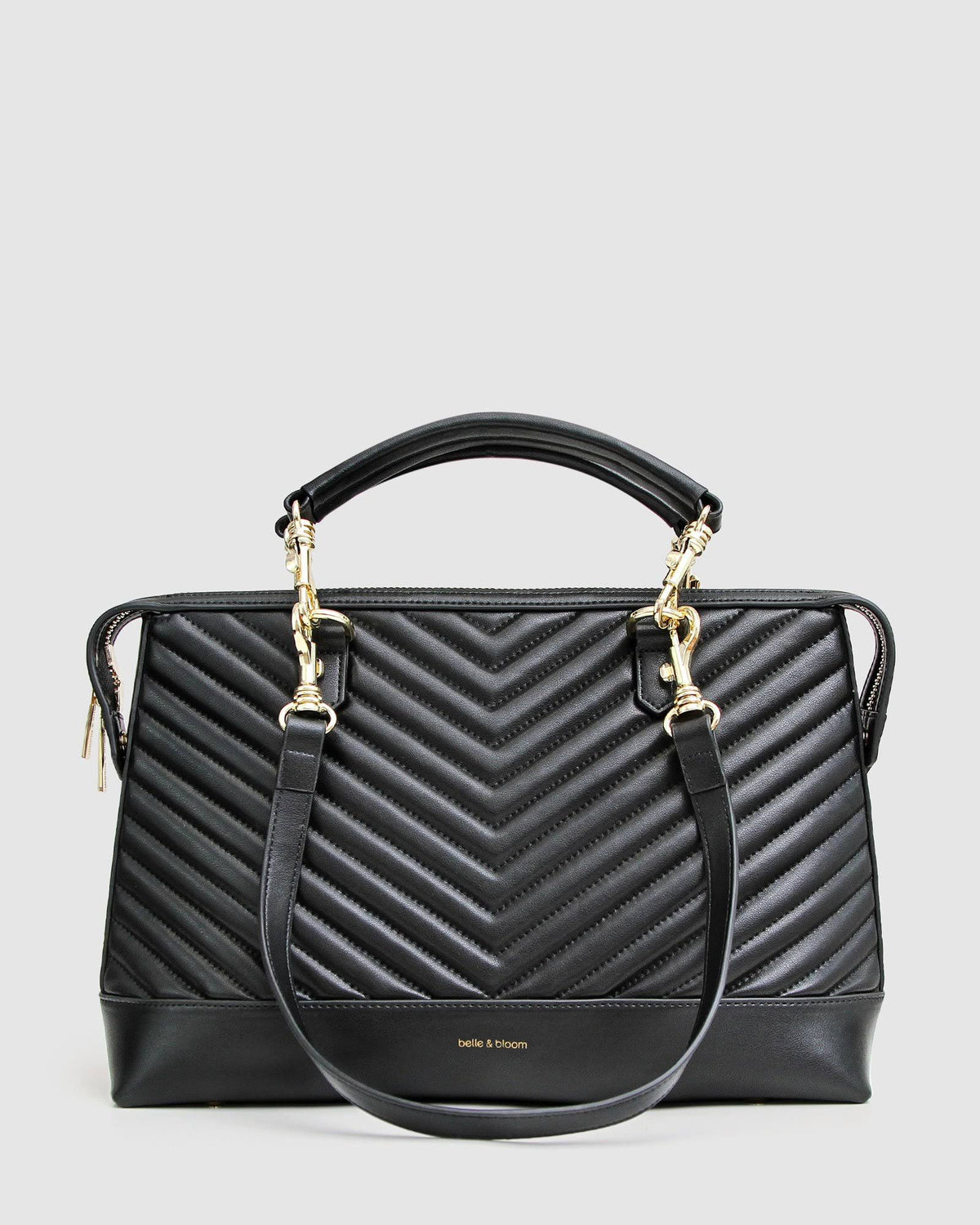 Quilted Shoulder Bag - Black E882841
