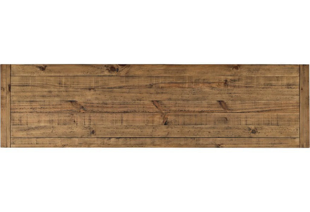 Rustic Distressed Pine TV Stand Q310883