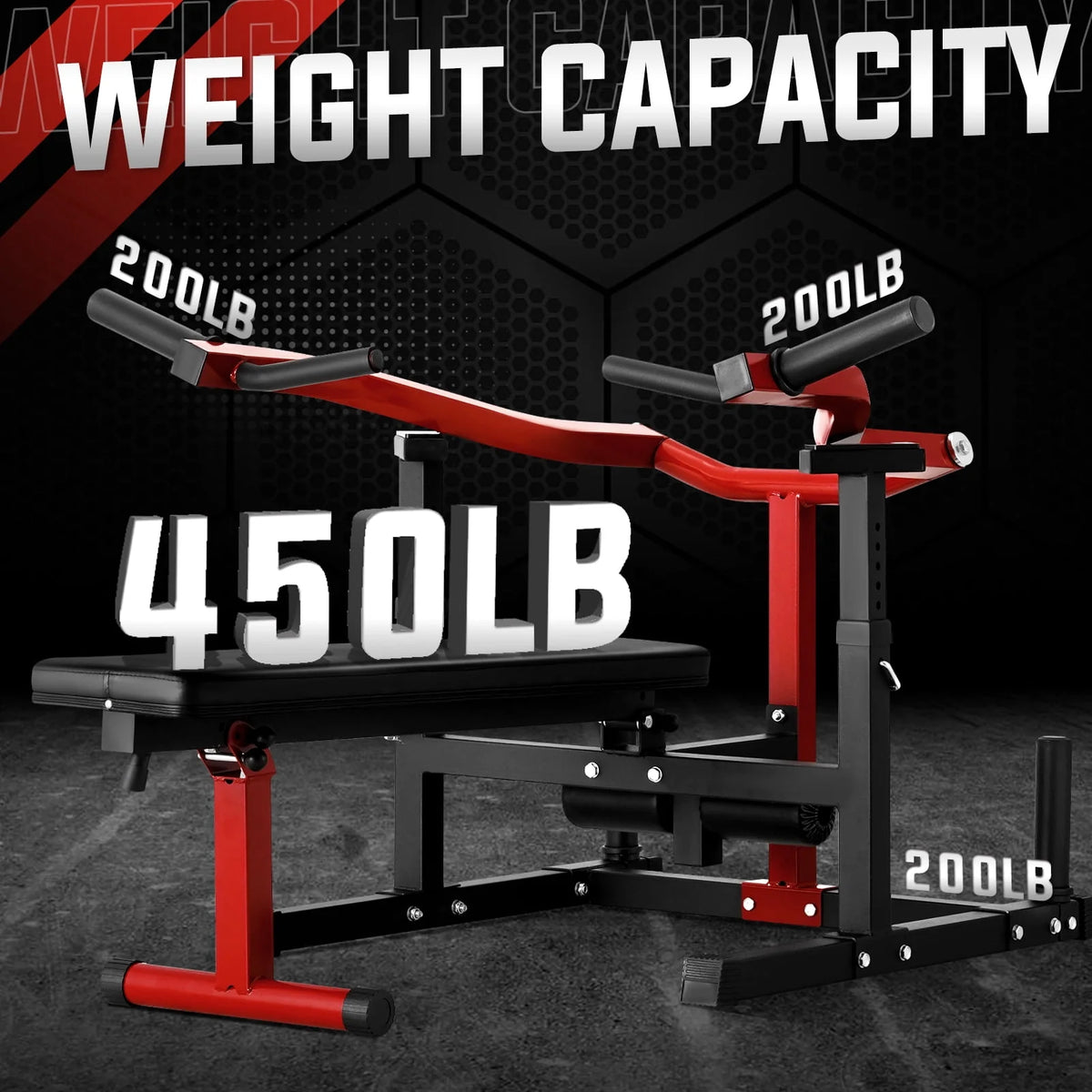 1250LBS Chest Press Machine with Converging Arms U586903