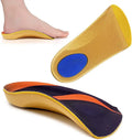 Arch Support Insoles, 3/4 Orthotic Inserts with Cushion Y992
