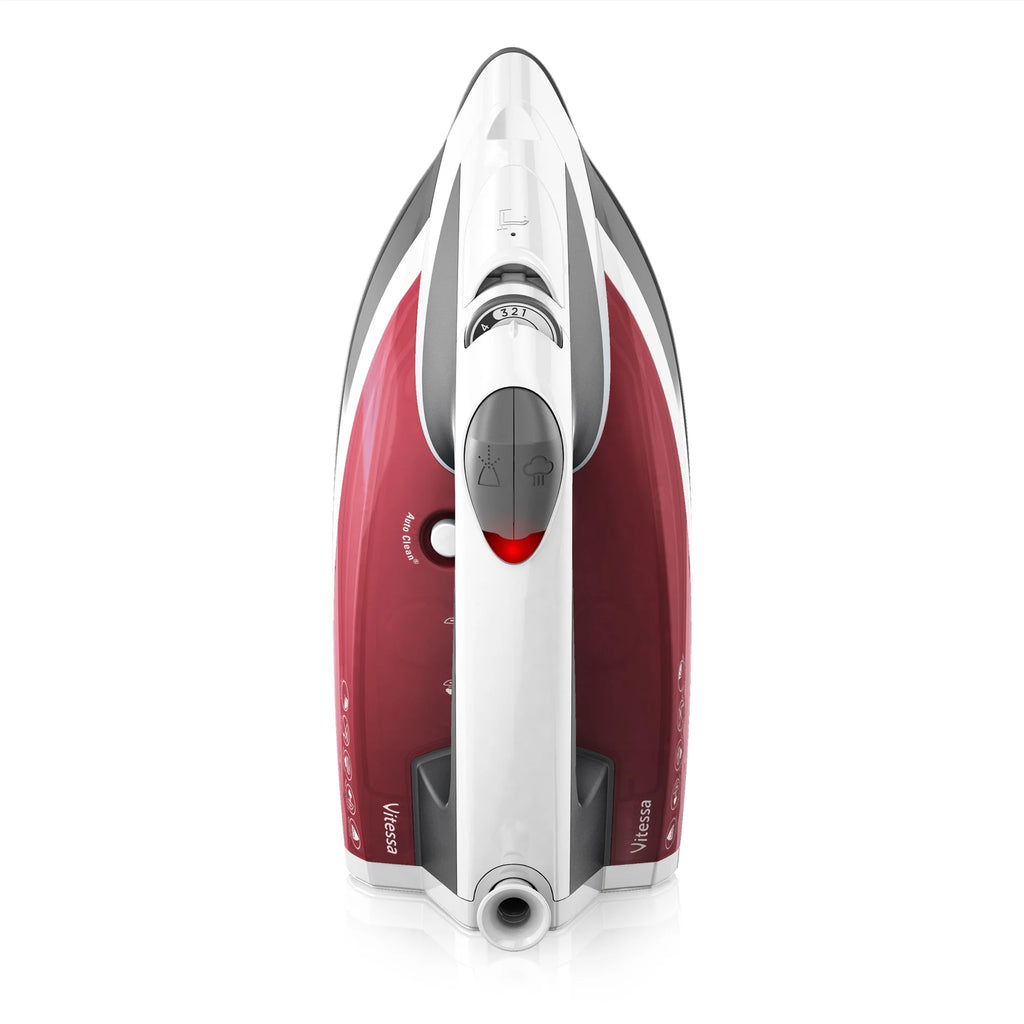 Red Steam Iron Z2947