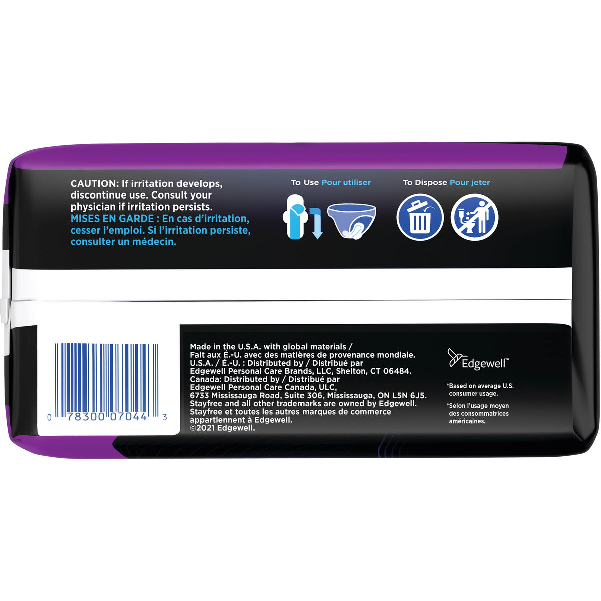 Ultra Thin Overnight Pads With Wings, 40 Ct D439