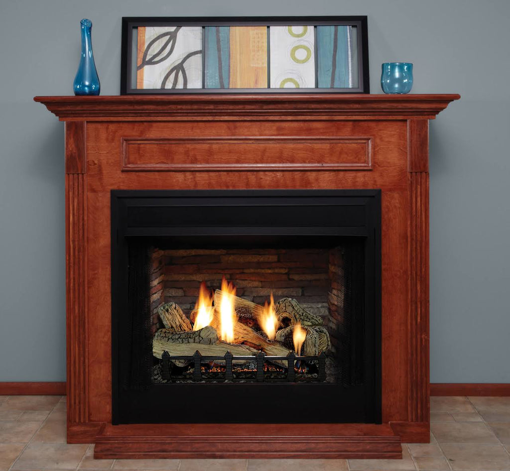 Vent-Free Louvered GAS Firebox P991