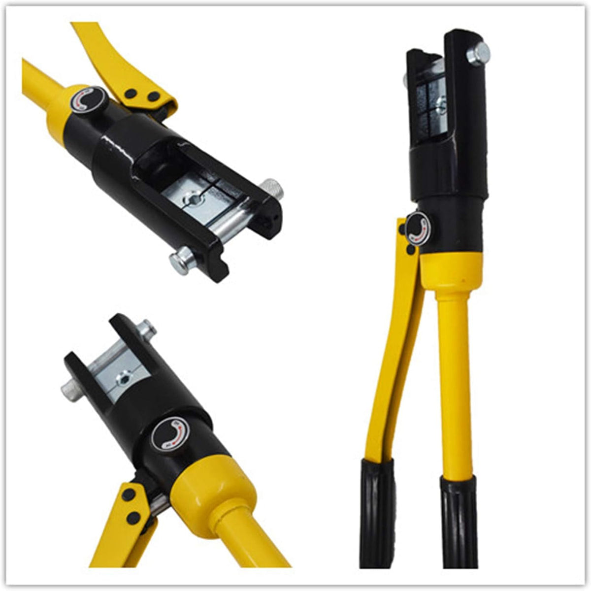 16 Ton Hydraulic Wire Crimper Crimping Tool with 11 Dies, Pack of 2 P9659
