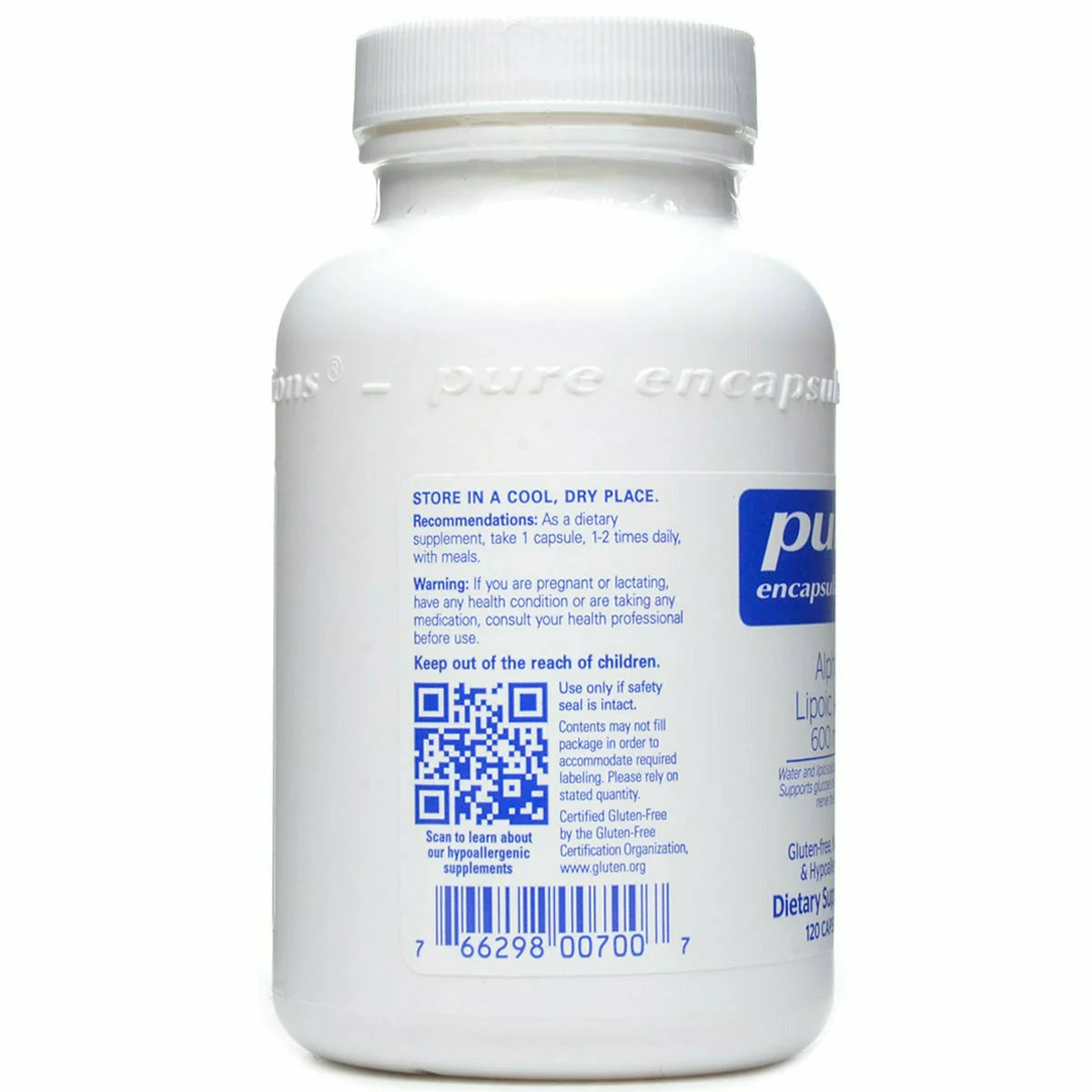 Alpha Lipoic Acid 600 mg L841934