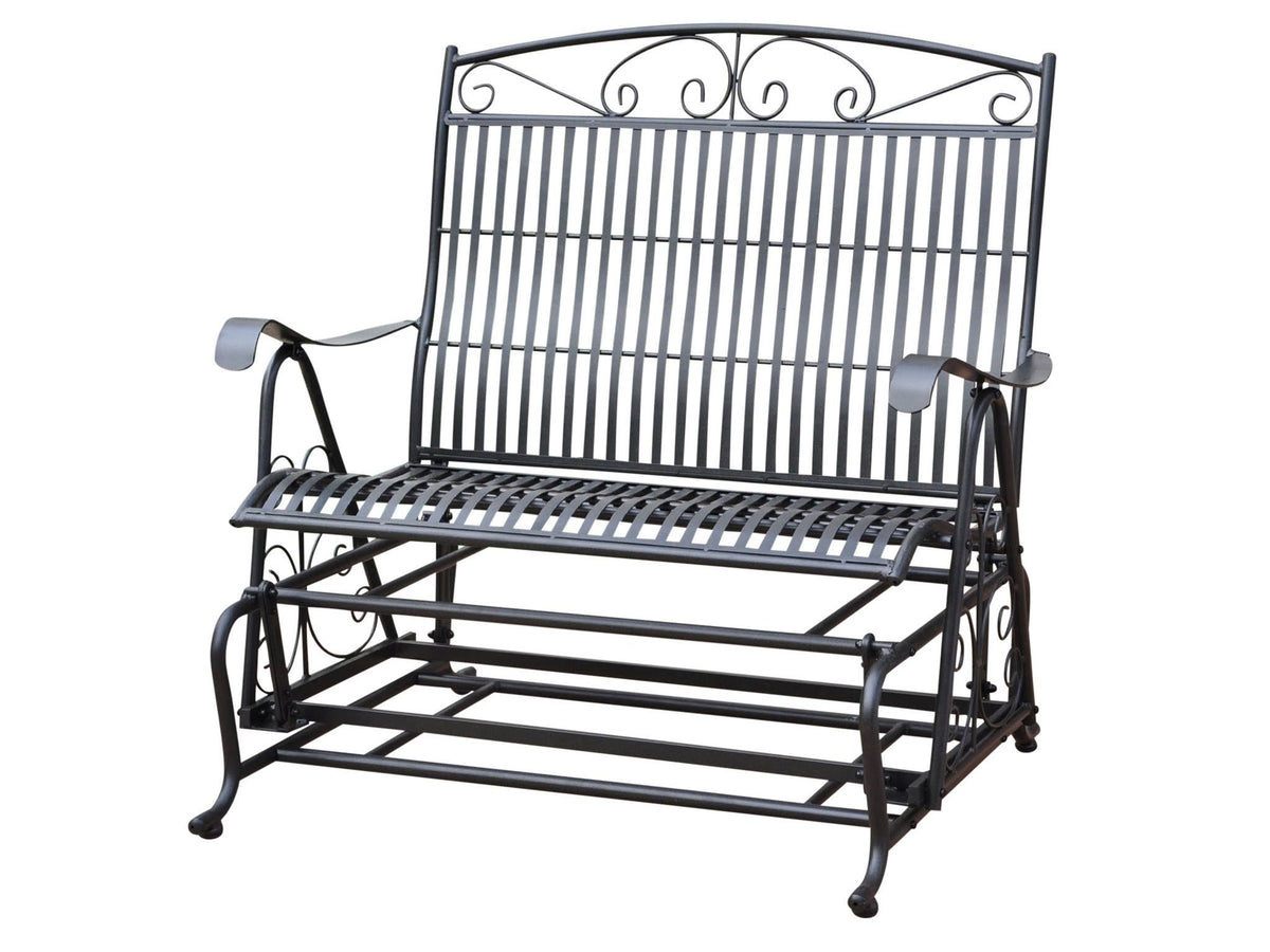 Black Iron Patio Double Glider K4623