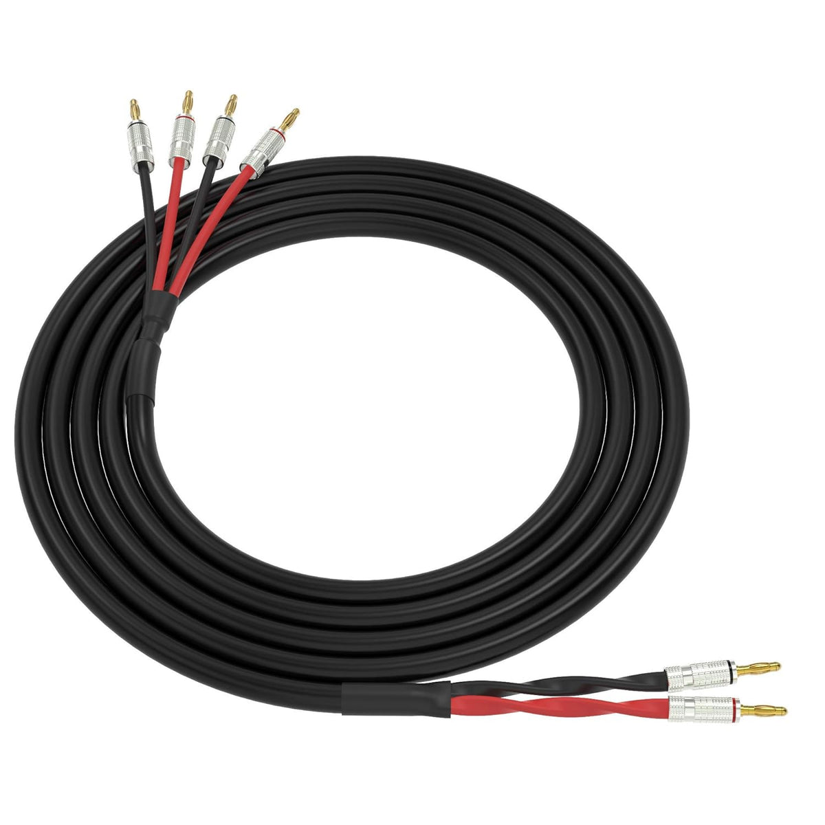 Black 3 Feet Professional Audio Speaker Cable Q24552