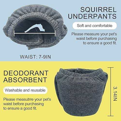 2PCS Small Pet Diapers, Reusable, Washable, with Velcro M23580