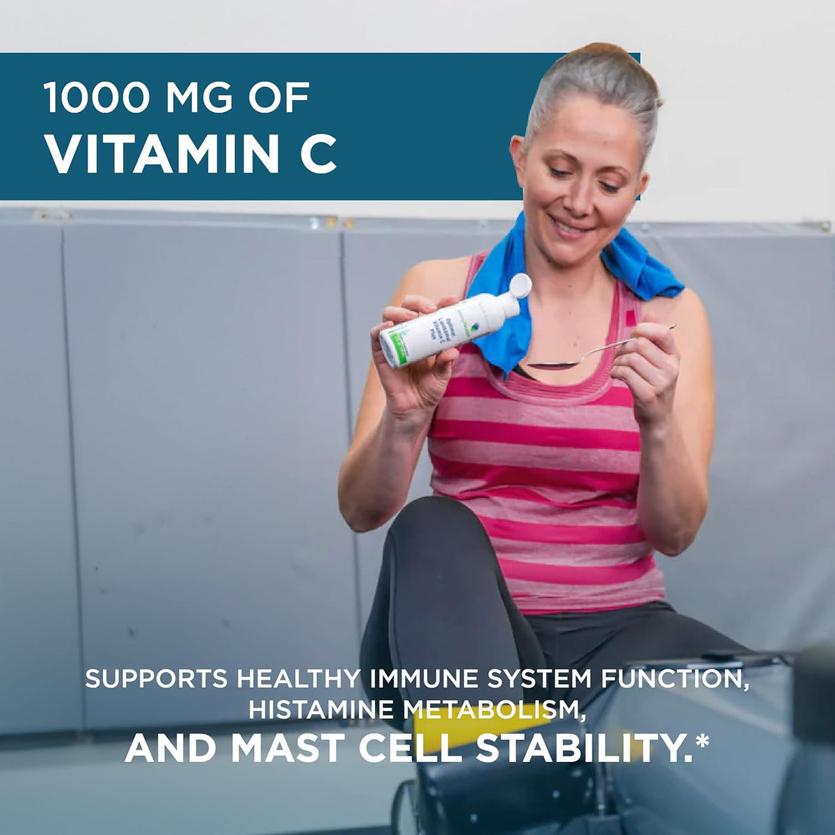 Liposomal Vitamin C Liquid Supplement, Natural Lemon, 5 Oz L466964