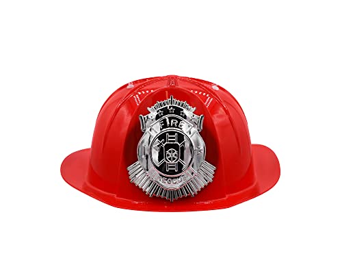 Deluxe Child Firefighter Helmet Costume Accessory Fireman Hat O795194
