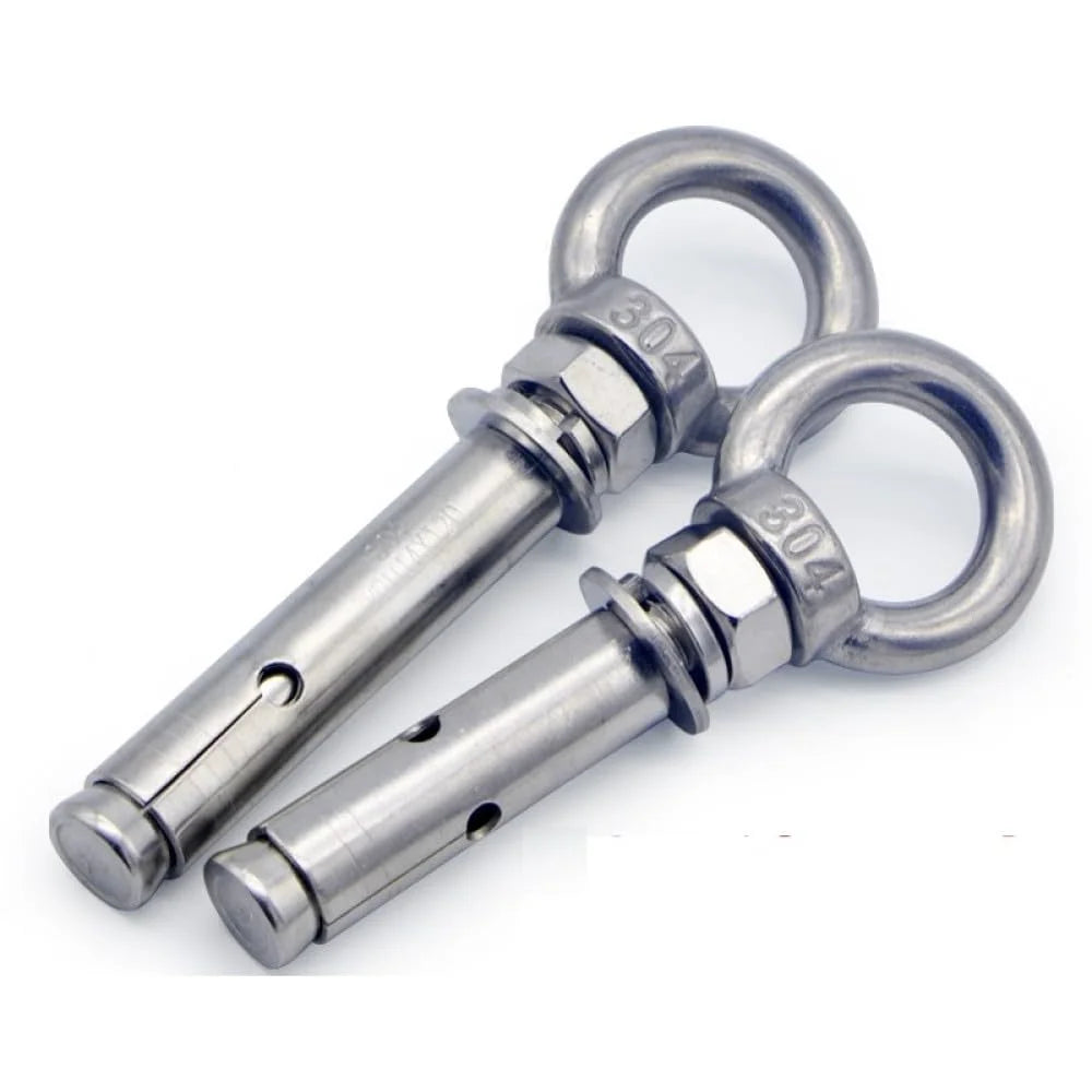 304 Stainless Steel Lifting Eye Bolt M12x100mm U7070