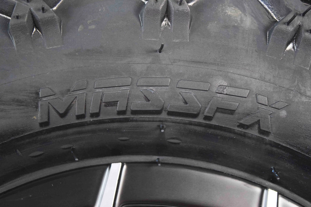 20x10-10 Golf Cart Turf Tire & Black Wheel Kit M471