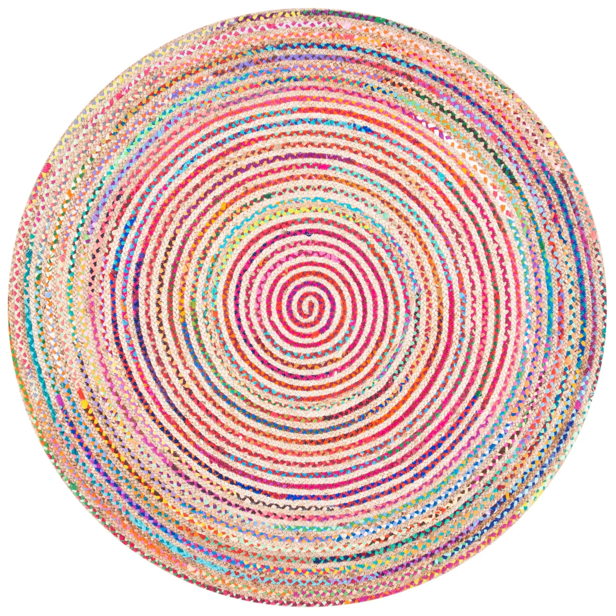 Handwoven Natural Multi Rug G29803