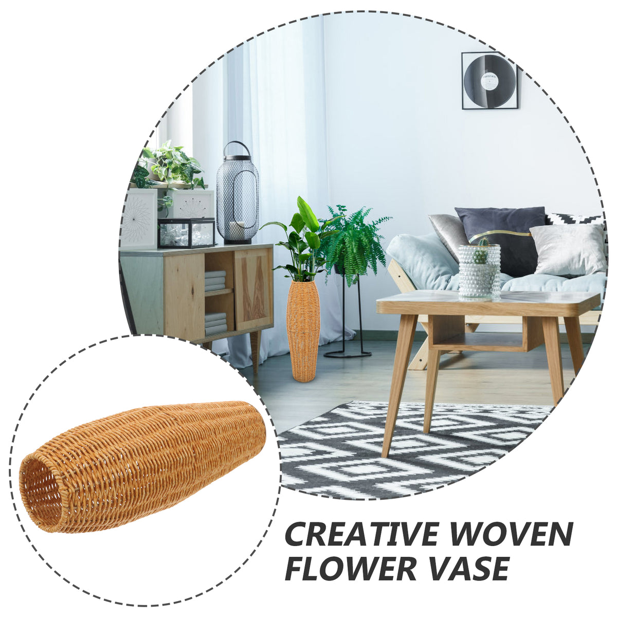 Decorative Woven Vase W569965